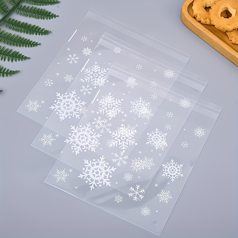 Sachets transparents Snowflakes