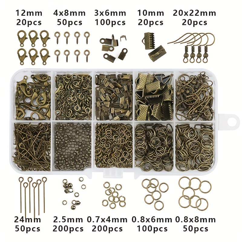 100pcs/50pcs 6*12mm Lobster Clasps, Hooks, Connector Chain, Connecting Hook  Buckles For DIY Bracelet Necklace Earring DIY Jewelry Making