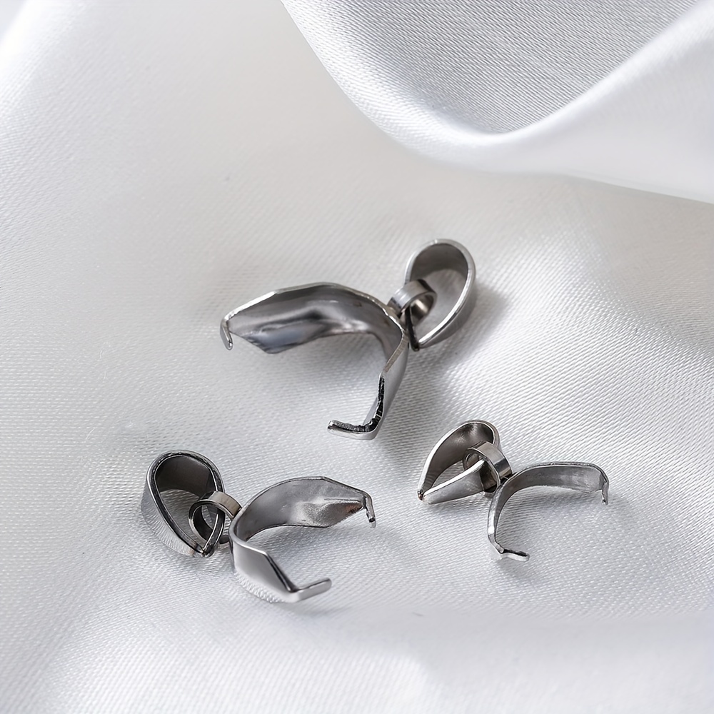 Stainless Steel Melon Seed Clasp Pendant Melon Seed Clasp - Temu