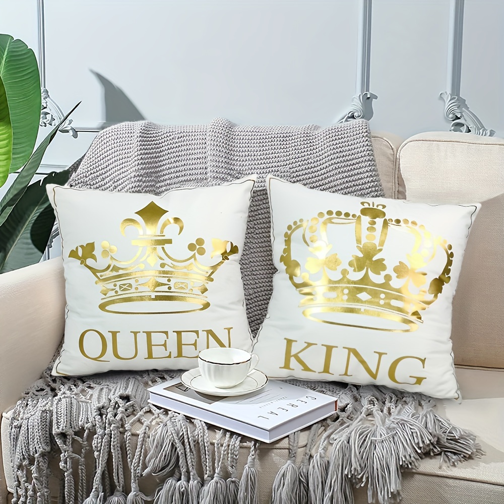 Crown throw pillow best sale