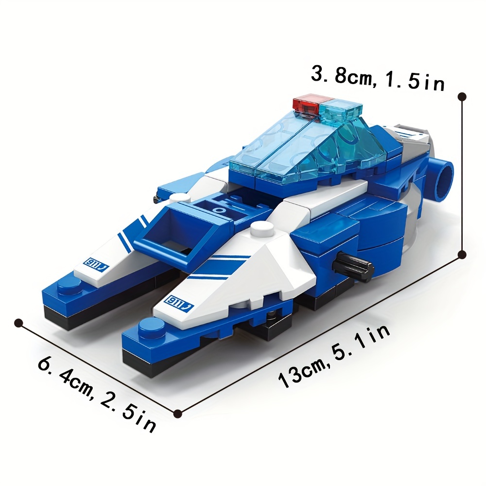 Mini Conjunto De Modelo De Carro De Tijolo, Brinquedo De Construção De Carro  De Polícia De Corrida De Motocicleta DIY, Decoração De Casa, Presentes De  Feriado - Temu Portugal