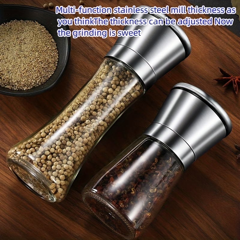 New Stainless Steel Pepper Manual Grinder Mill for Salt Pepper