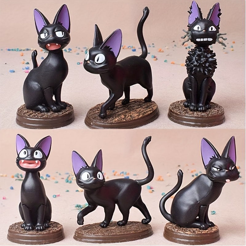 Original Japan Re-ment Cute Anime Figure Antique Shop Black Cat Hall Kawaii  Miniature Figurine Candy Toys Doll Accessories - AliExpress