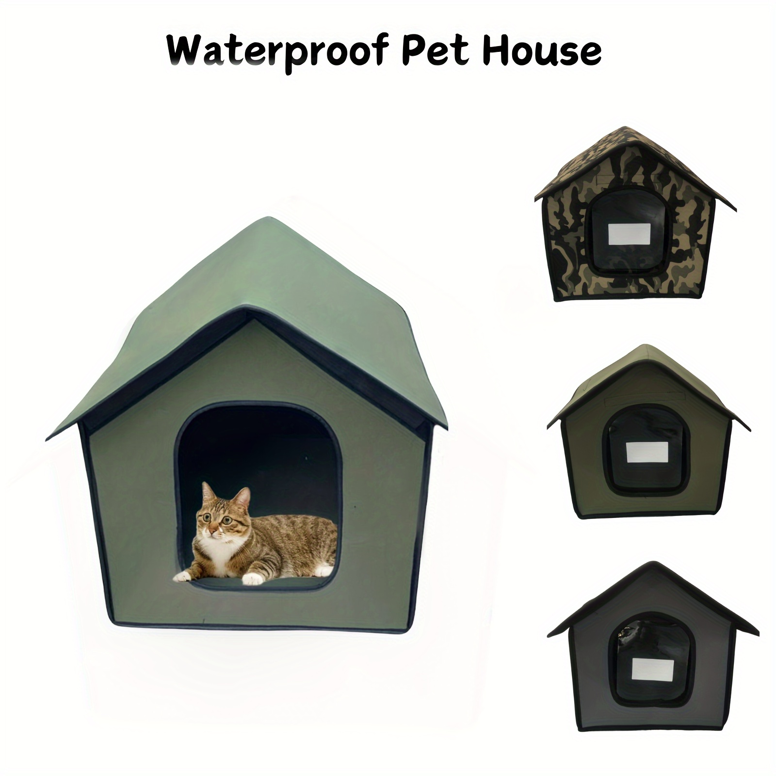 1pc Outdoor Rainproof Dog House For 66.14lb Pets, Waterproof Shelter For  Medium-sized Pets, Featuring Insulation, Detachability, And Easy Cleaning,  The Ideal Winter Refuge For Your Medium-sized Companion - Pet Supplies -  Temu