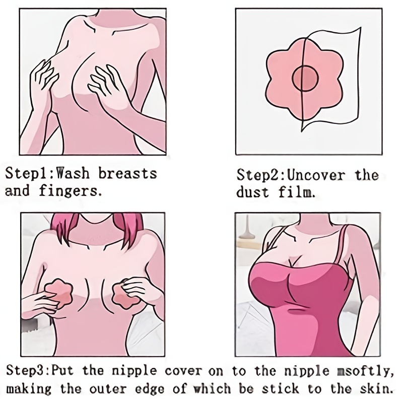 Lift Silicone Nipple Covers Bra For Women Adhesive Reusable - Temu