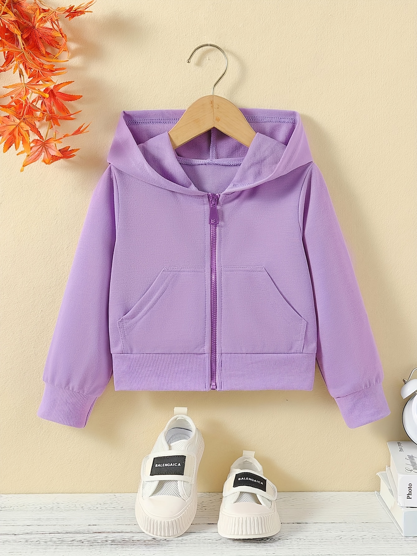 Girls best sale lilac hoodie