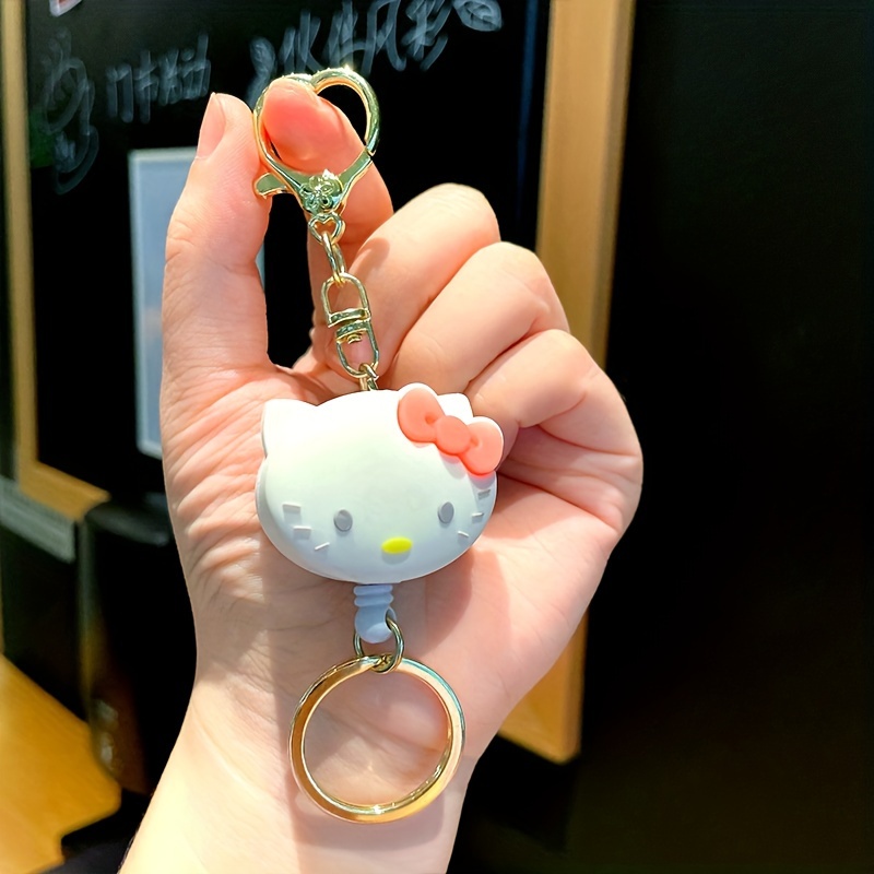 1pc * Telescopic ID Badge Holder Keychain Cute * My Melody * * Pompompurin  * Keroppi Name Tag Card Holder