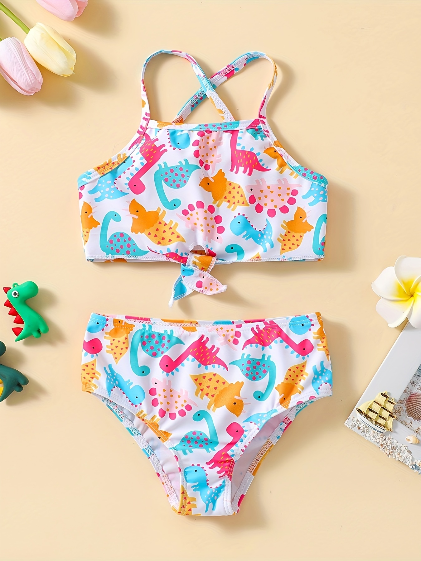 Girls Bathing Suit - Temu