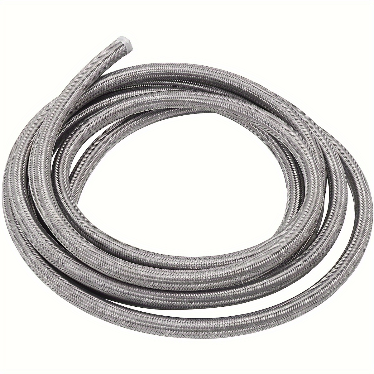 6an Fuel Line Hose An6 Stainless Steel Braided Fuel Hose - Temu Canada