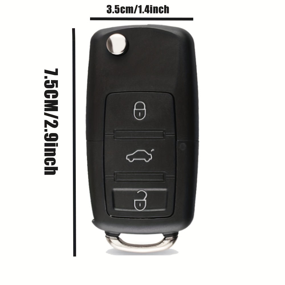 New 2/3 Button Folding Car Remote Key Shell Case - Temu