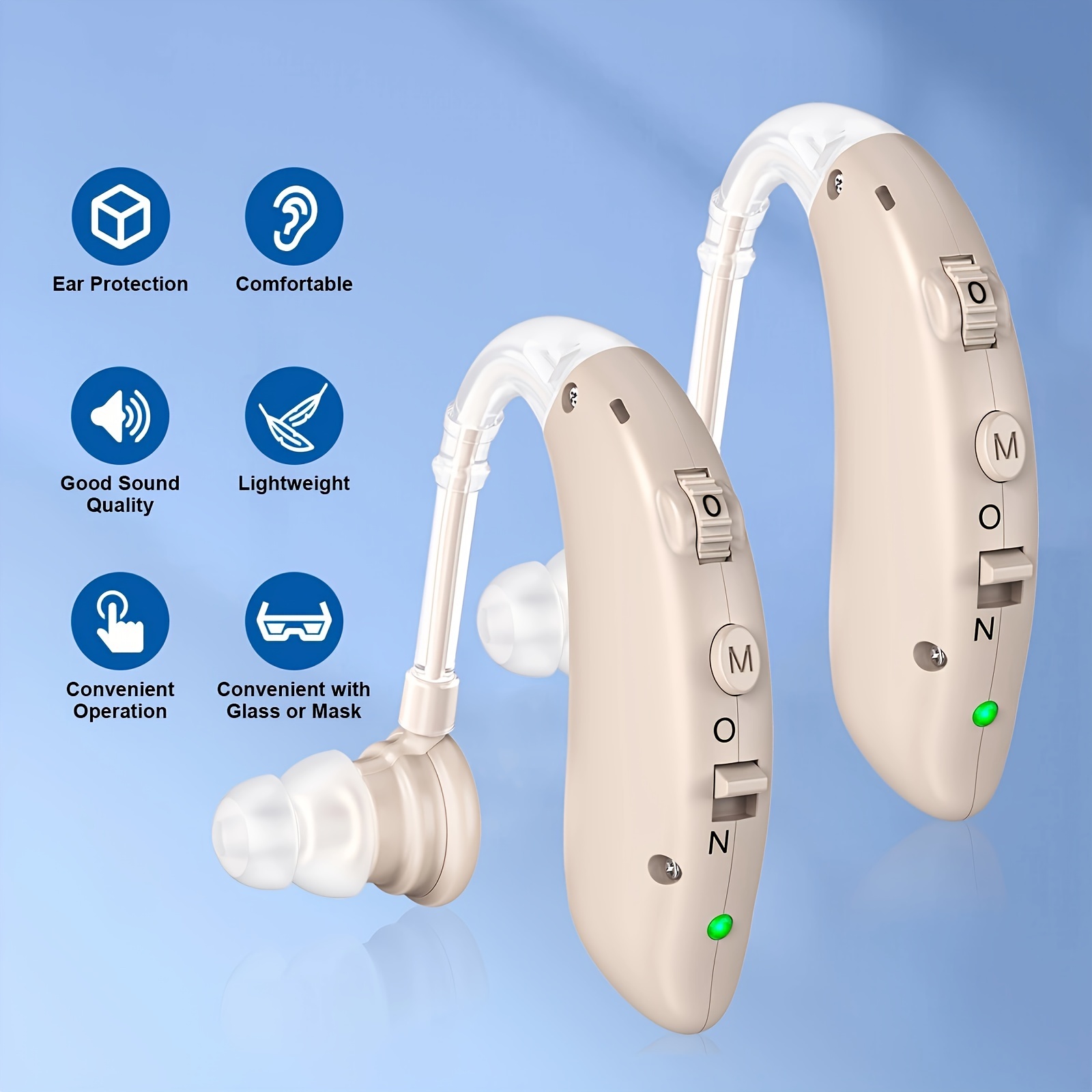 Pilas para audífonos EarPower A675, 20 inserciones - Auriseo