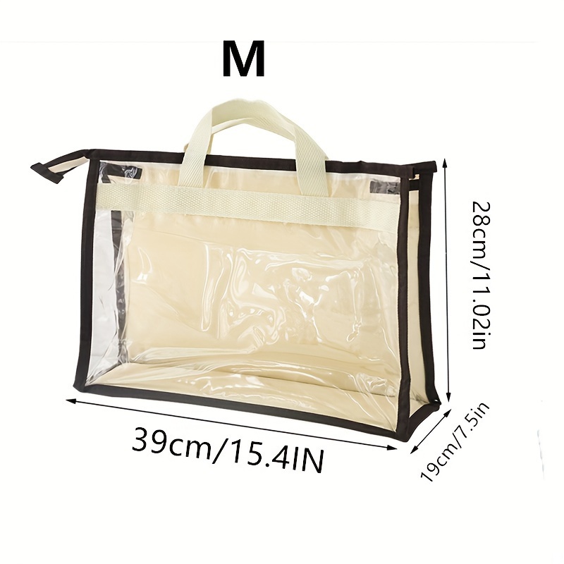 Handbag Dust Bags Clear Purse Storage Organizer For Closet - Temu