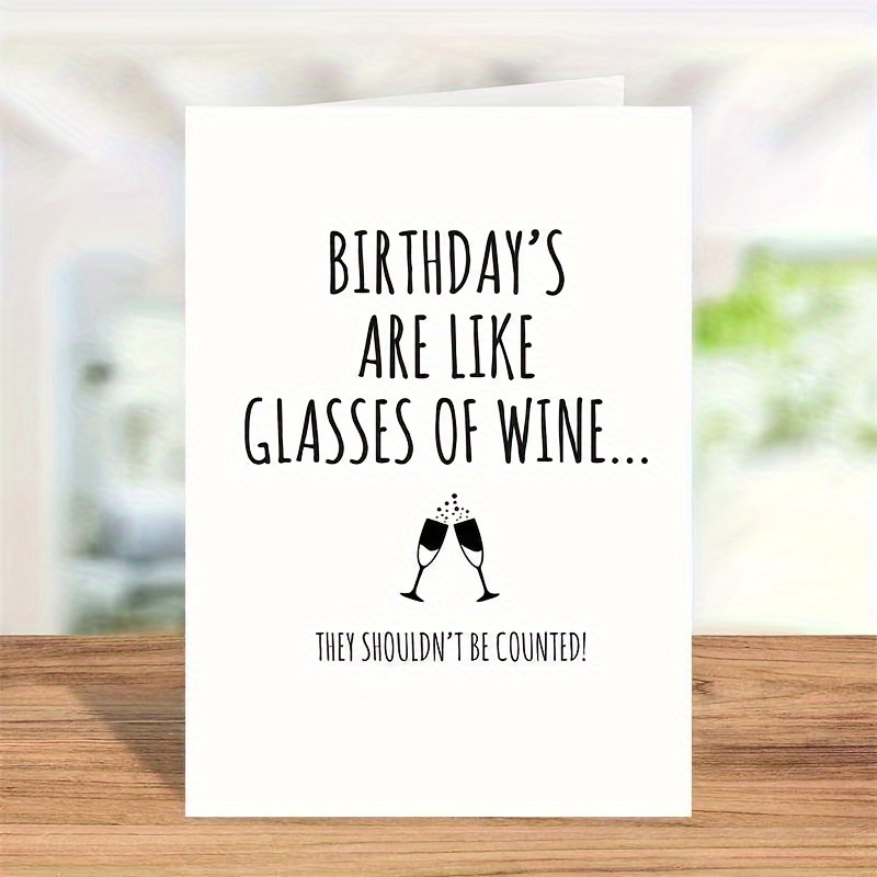 Supoeguk Funny Birthday Card for Men, Hilarious Birthday Card for Dad,  Husband, Grandpa, Watches TV with Eyes Closed Card