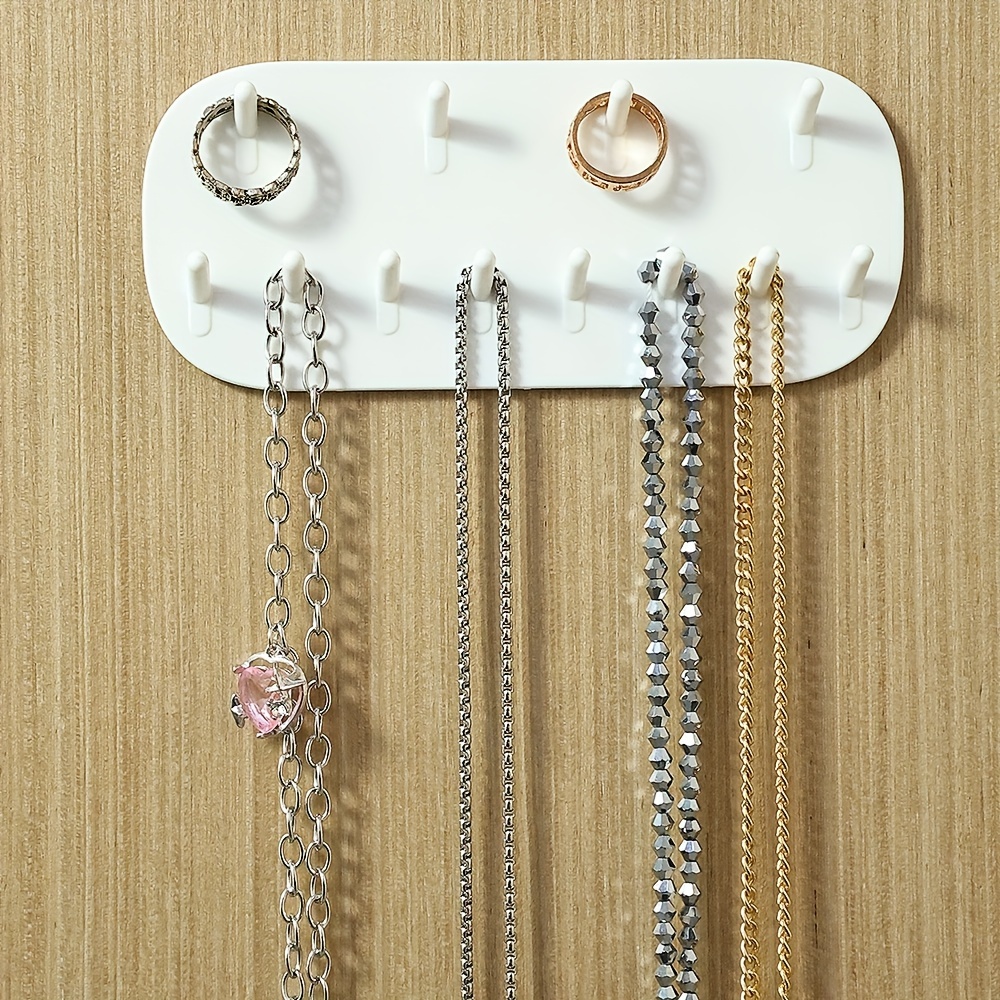 Rotating Hanging Jewelry Storage Rack Acrylic Jewelry - Temu Canada