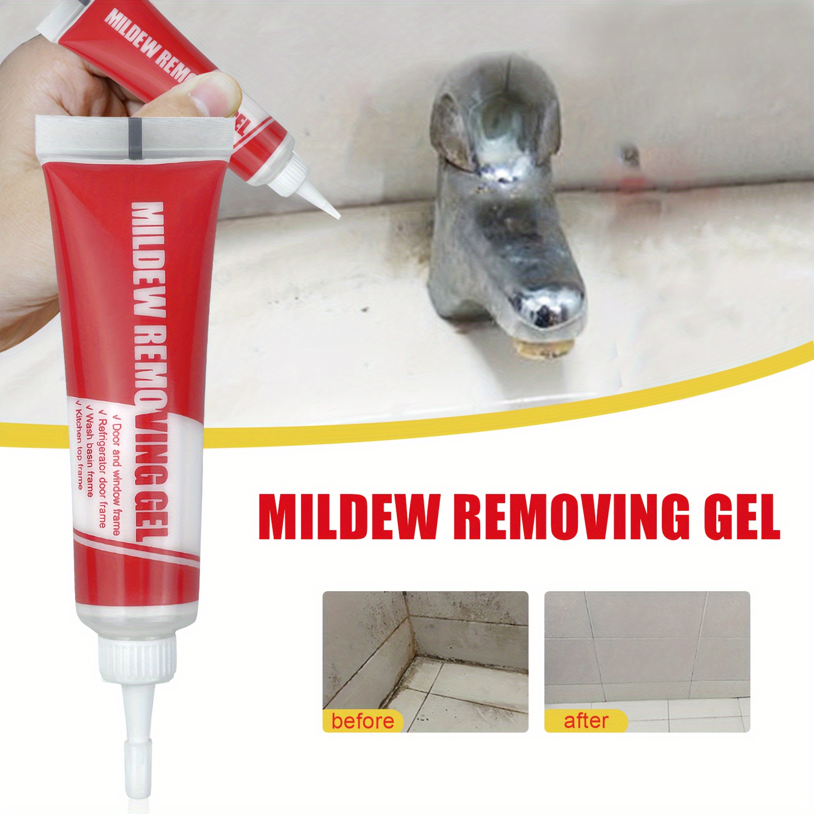 Mold Remover Tile Anti mold Gel Wall Cleaner Rv Bathroom - Temu