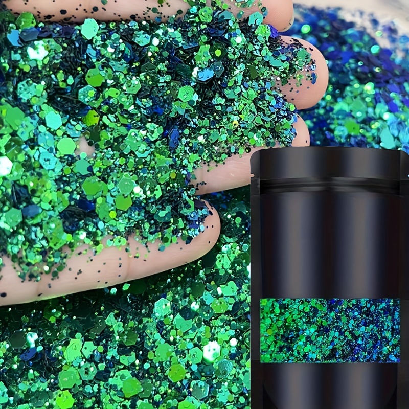 Chameleon Mix Glitter Flakes Chunky Glitter for Resin Tumblers