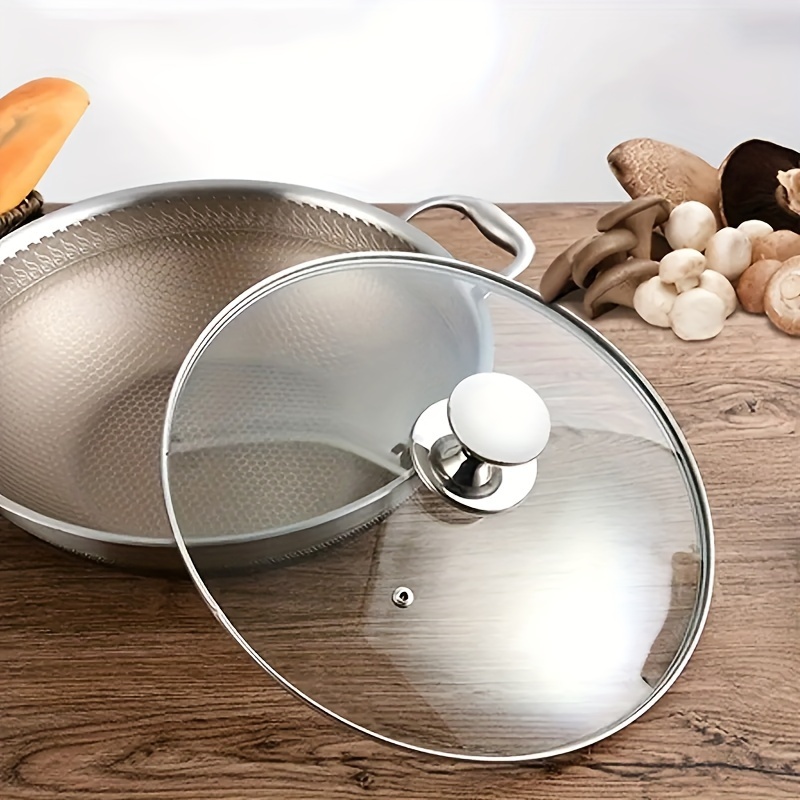 High quality Stainless Steel Pot Lid Handle Anti scalding - Temu