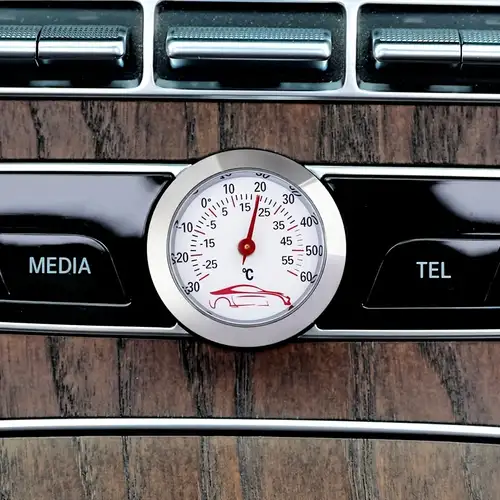 3 In 1 Thermometer Hygrometer Guide Ball Compass Für Auto - Temu