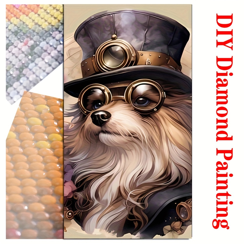 Steampunk Dog Diamond Painting 