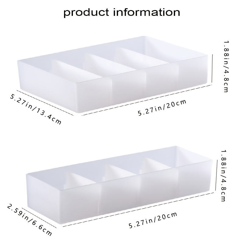 Organizzatore Da Scrivania, Organizer Per Cassettiera, Scatola Portaoggetti  Per Cassetti, Porta Prodotti Per Trucco E Cura Della Pelle, Portamatite Da