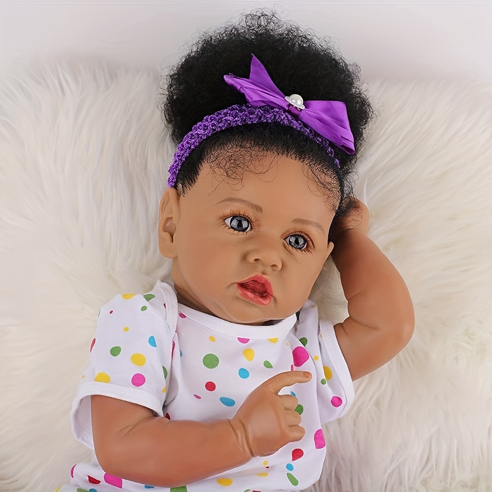 Brrnoo Real Life Baby Toy, Soft Body Reborn Baby Doll For Birthday Gift 