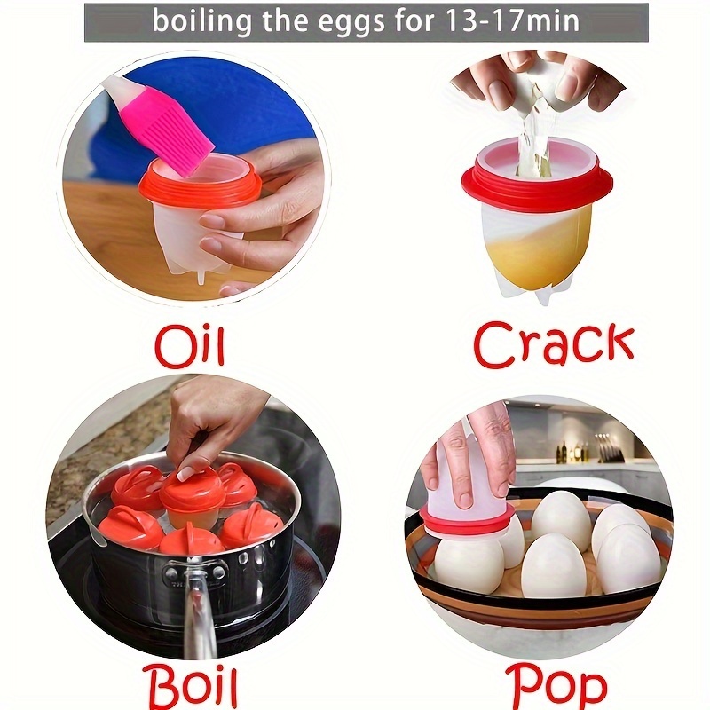 1 Egg Poacher, Non-stick Egg Cooker, Kitchen Gadgets, Kitchen Accessories -  Temu