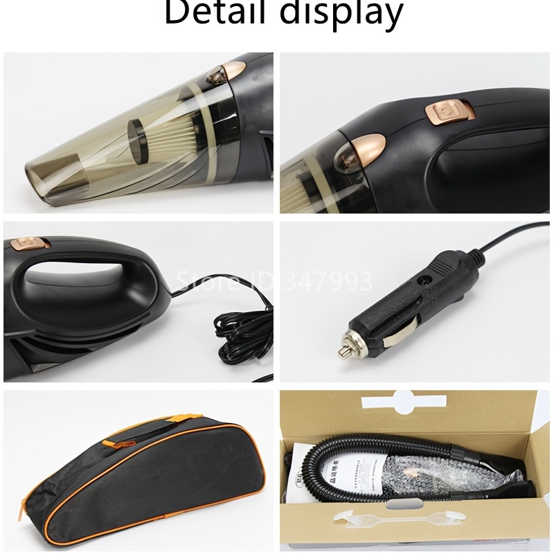Car Vacuum Cleaner Car Accessories Small 12v High Power Handheld
