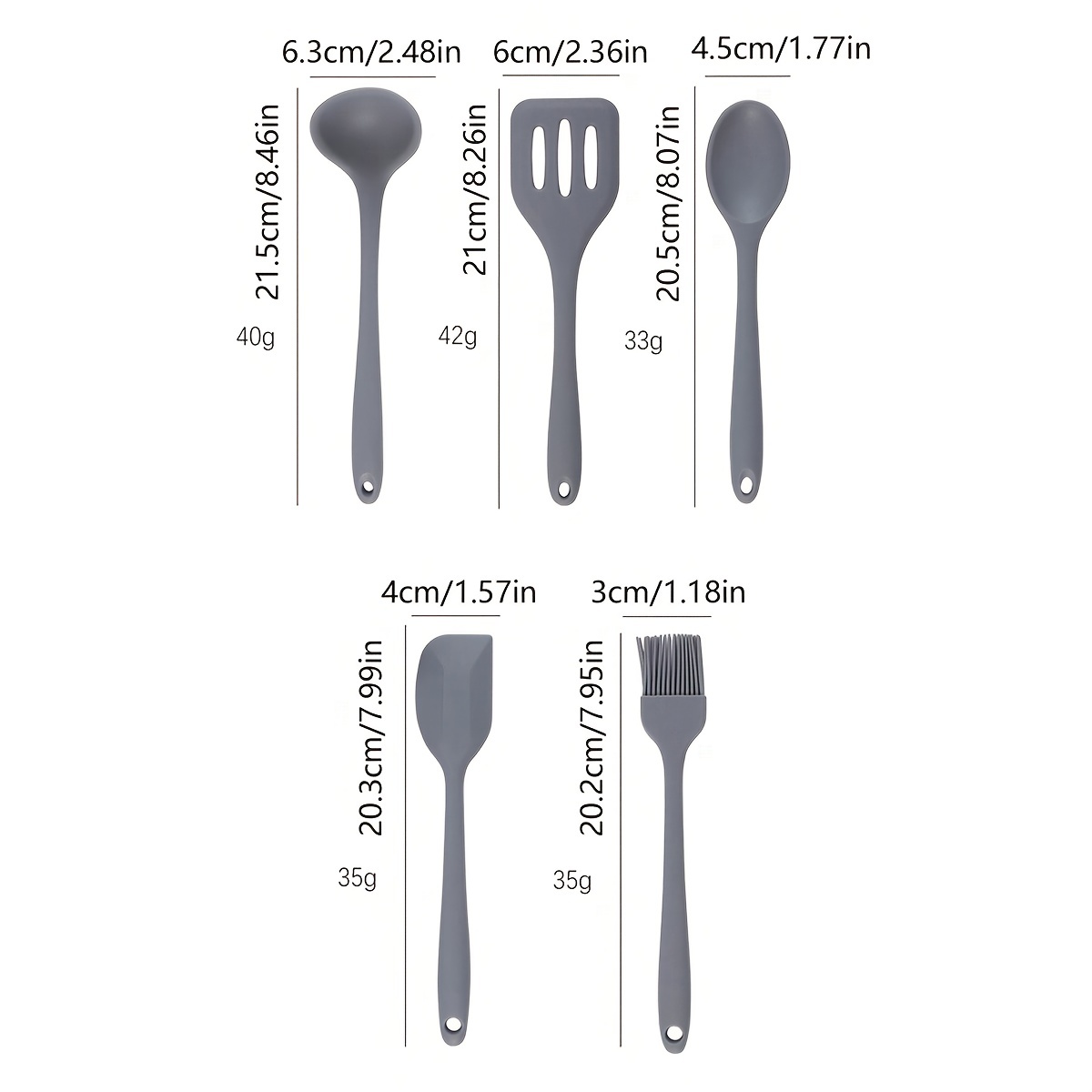 Baking Tool, Silicone Spatulas, Jar Spatulas, Oil Brush And Spoon Spatula  Available, Kitchen Gadgets, Kitchen Stuff, Kitchen Accessories - Temu