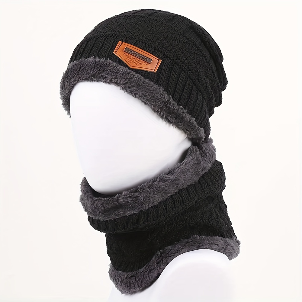 Gorro Lana Protección Oídos Hombre Gorro Grueso Terciopelo - Temu