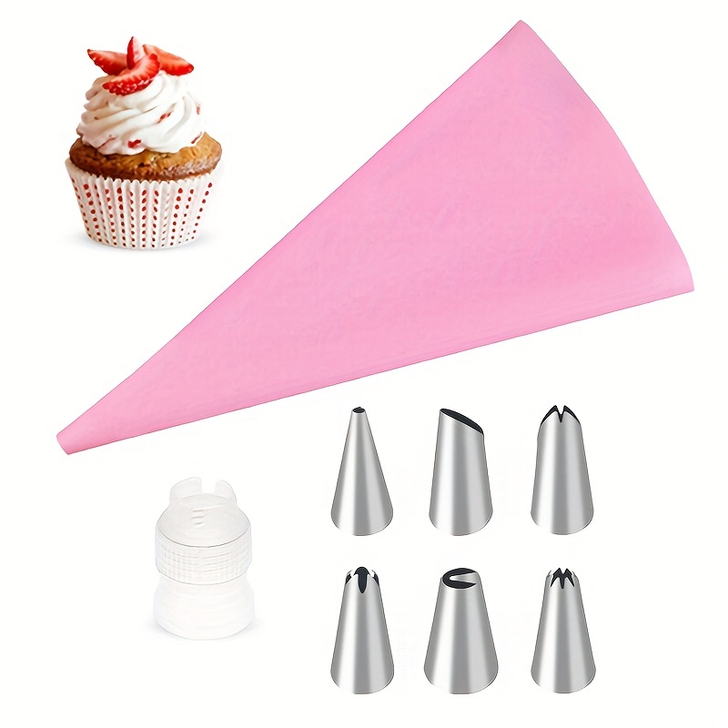 Pastry Socket Cake Nozzles for Confectionery Professional Set Icing Cream Piping  Tips Cookies Cupcake Cake Decorating Tool