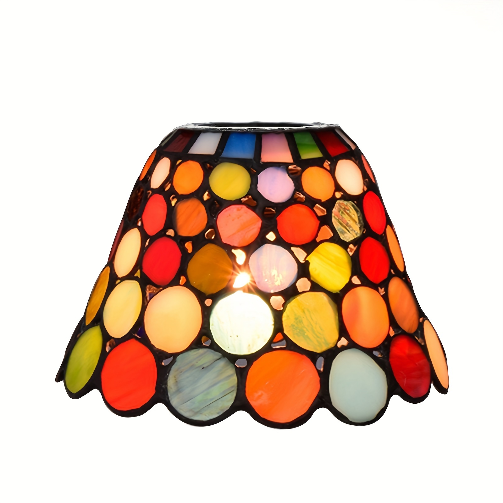 Tiffany style deals standard lamp shade