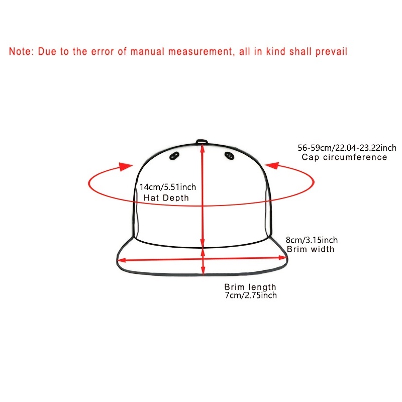Casual Letter Embroidered Hip Hop Hat