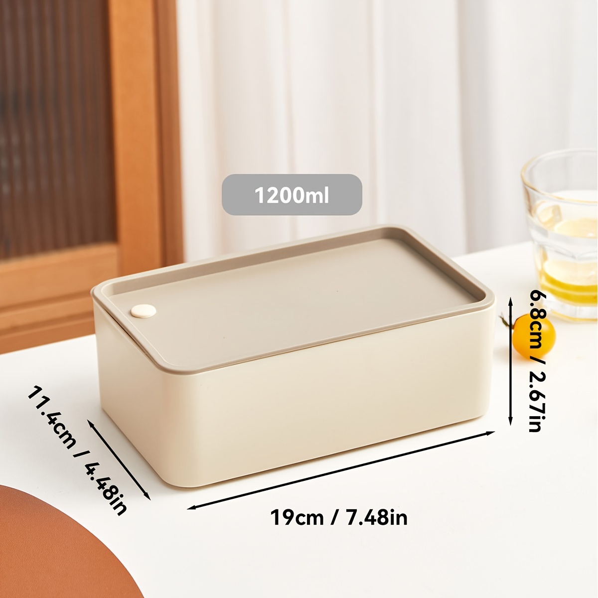 Multi-partition Plastic Crisper Box - Microwavable, Sealed, Portable Lunch  Box For Fresh And Healthy Meals - Temu