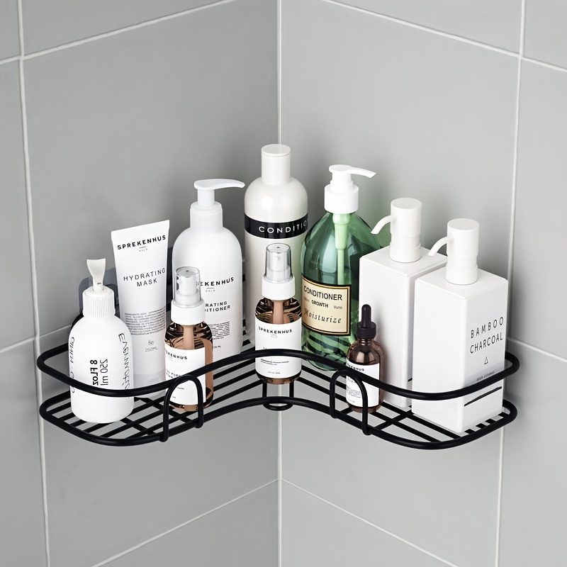 Corner Shower Caddy Bathroom Storage Rack Wall Mounted - Temu