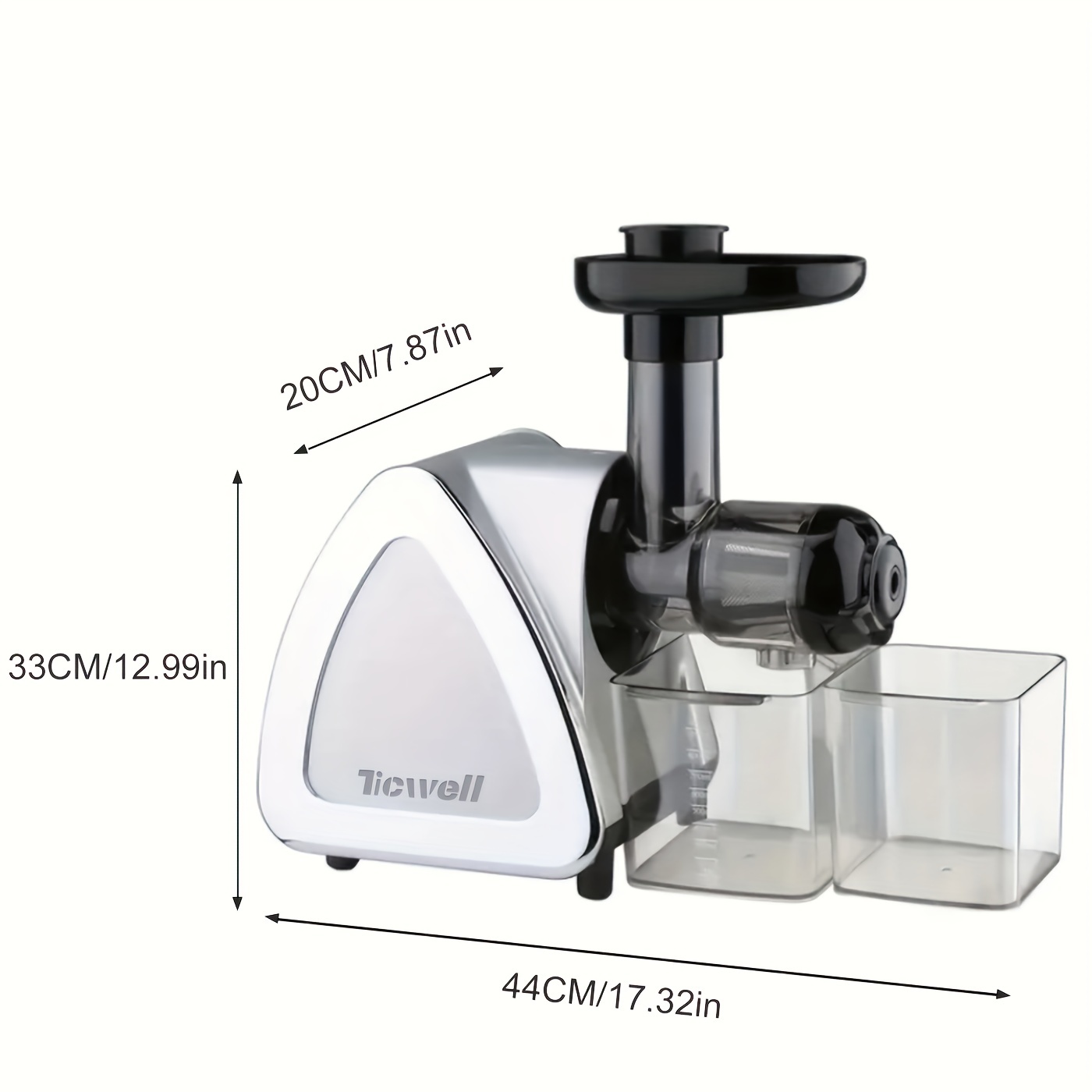 SiFENE Vertical Cold Press Juicer, Slow Masticating Juicer Machine