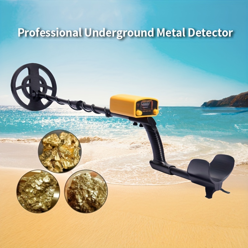 Gtx5030 détecteur de métaux détecteur d'or souterrain longueur de métal  réglable chasseur de trésor portable détecteur de chasse pelle