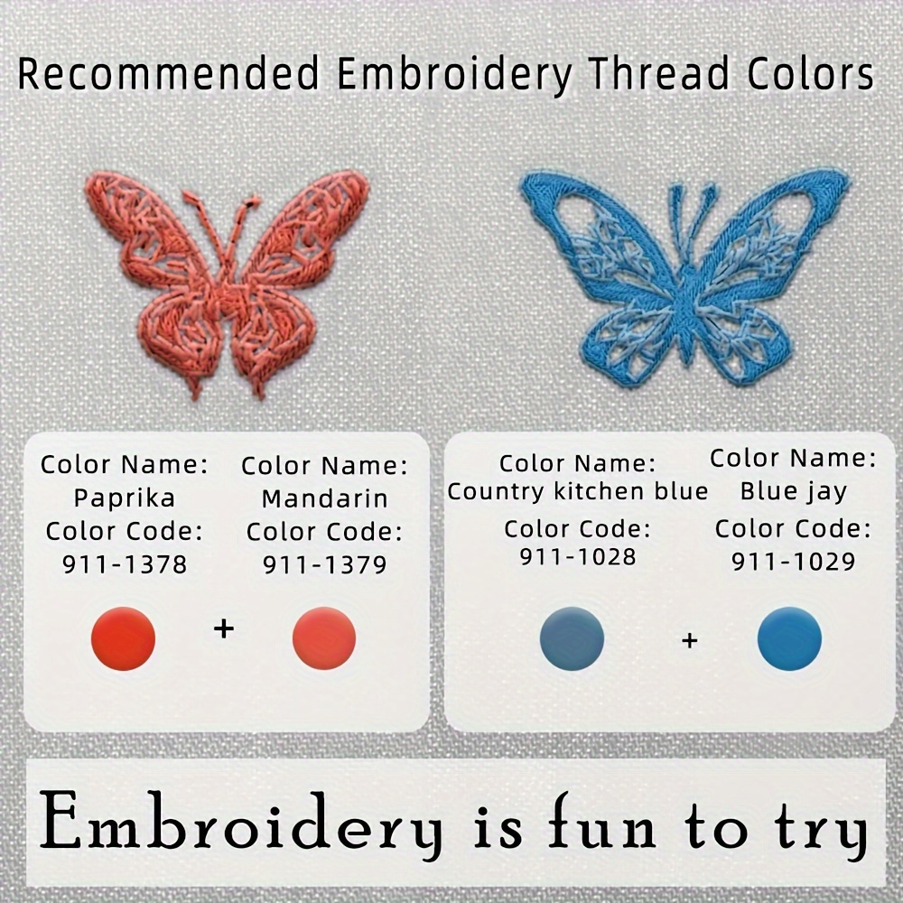 Embroidery Patterns Kit For Beginners Water Soluble - Temu