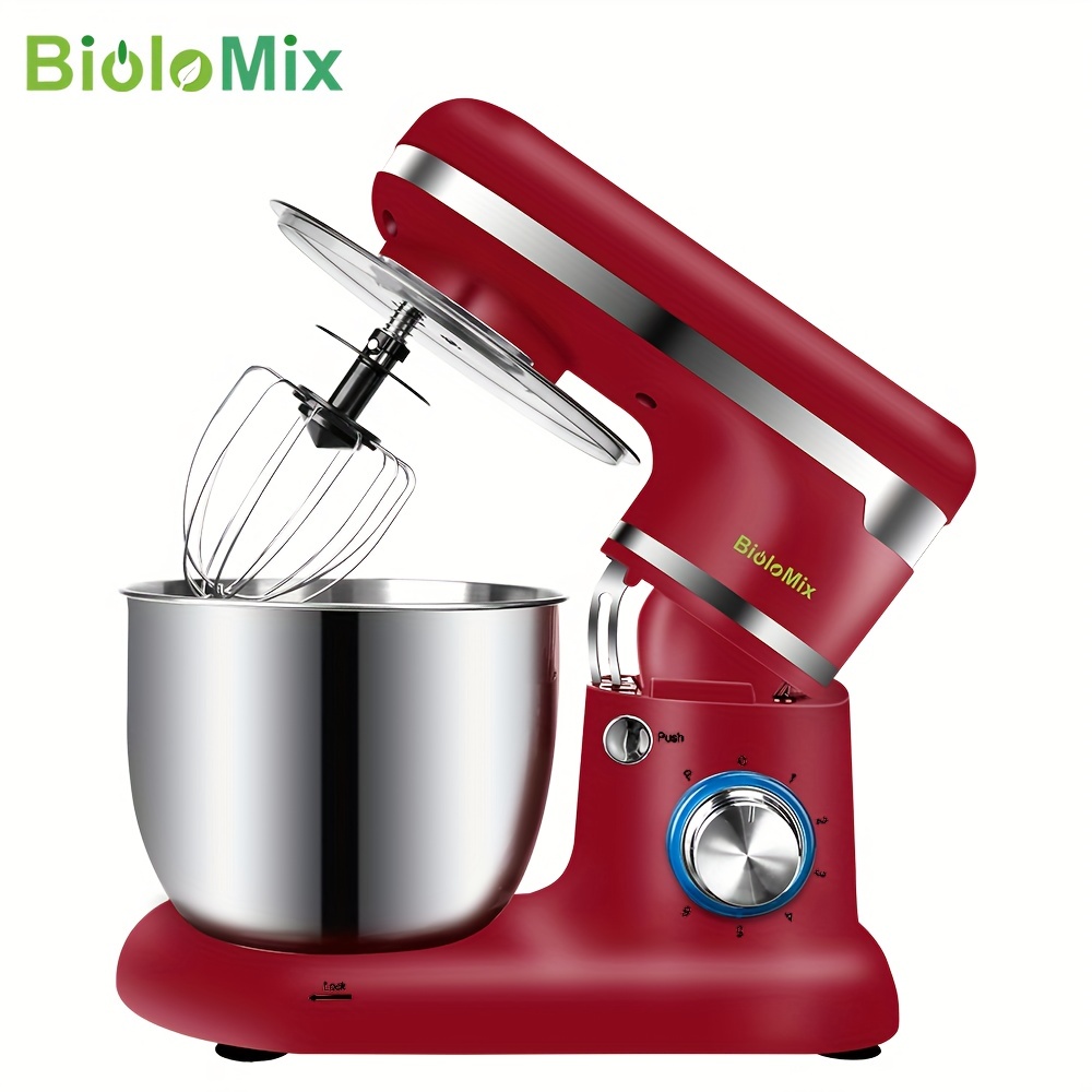 5.5L 1500W Stainless Steel Bowl 6-speed Kitchen Food Stand Mixer Cream Egg  Whisk Blender Cake Dough Bread Mixer Maker Machine - Price history & Review  | AliExpress Seller - JUST BUY Official