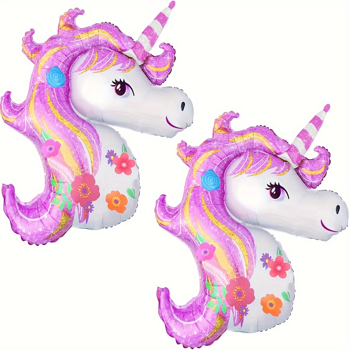 92 adesivi Unicorno Felice - Unicorno per feste e compleanni