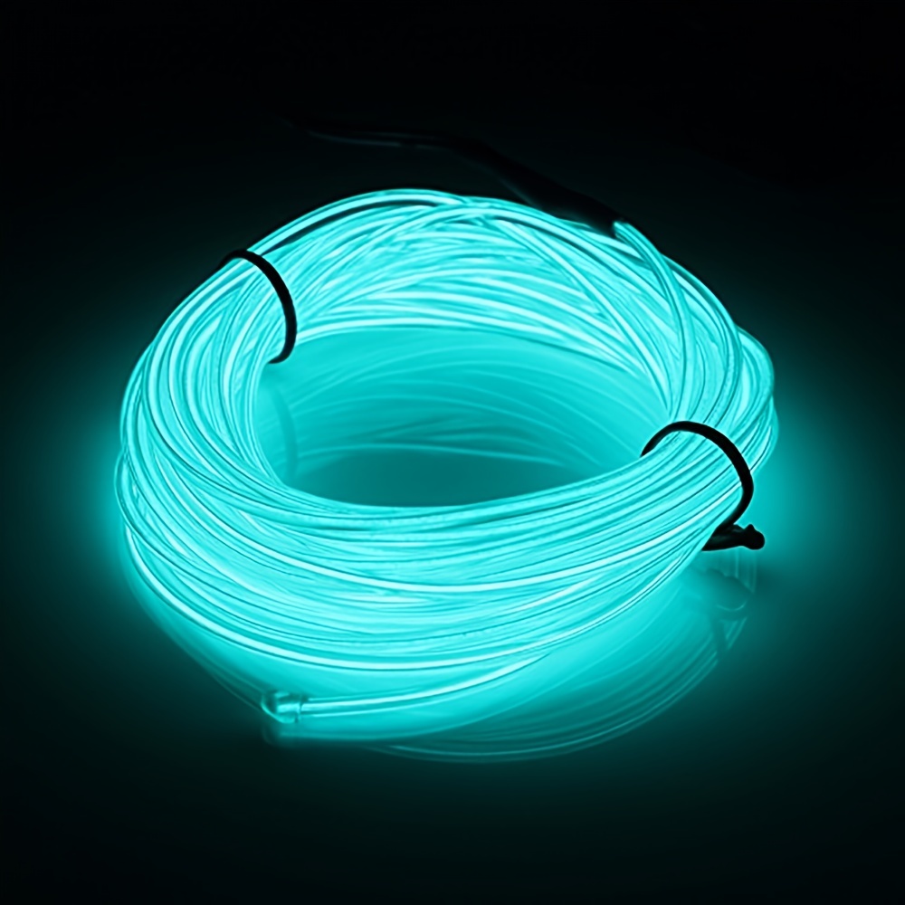 Neon Wire 9ft/3m Tube Rope Battery Powered Flexible Portable Light EL Tube  Illumination Electrolumin…See more Neon Wire 9ft/3m Tube Rope Battery