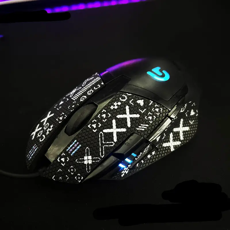 For Logitech G402 Mouse Non-slip Stickers Wired Sweat-absorbing Lizard Skin  Frosted Sweat-proof Stickers All-inclusive Game - Temu Portugal