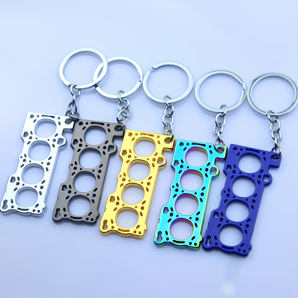 1pc Kreativer Mini-schlüssel-form-flaschenöffner-schlüsselanhänger