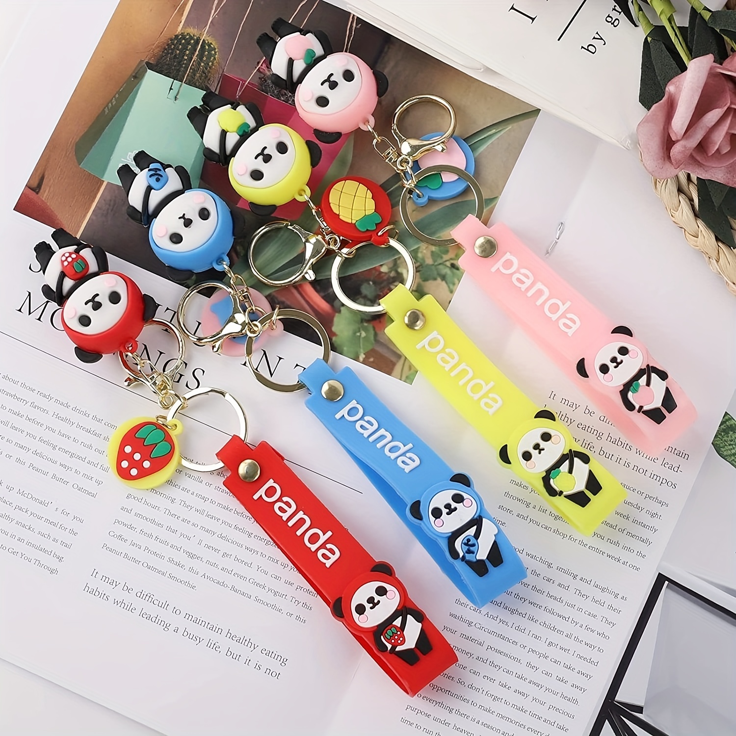 Panda Keyring In Tin Gift Box