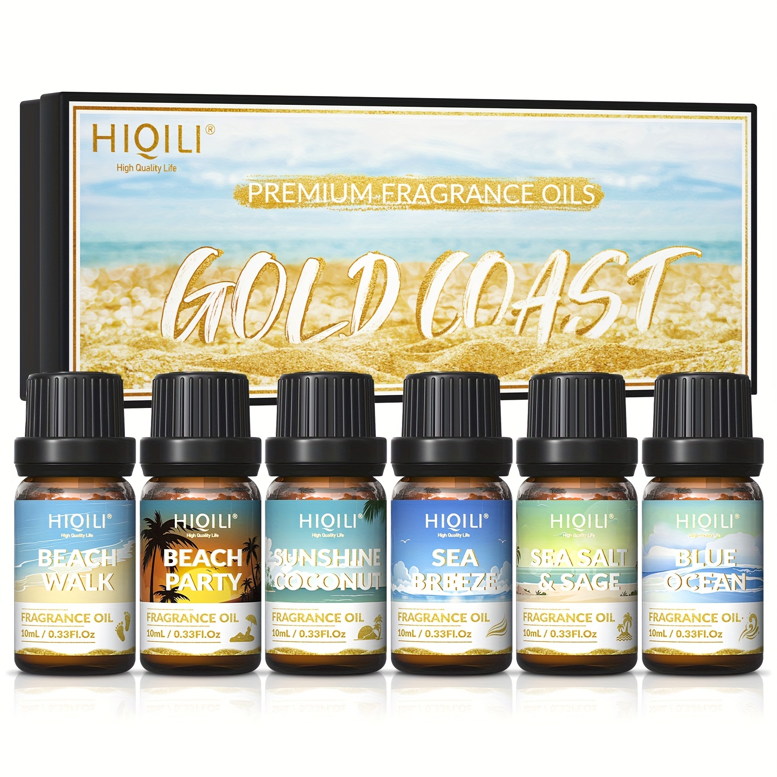 1pc HIQILI Group C- Fragrance Oils For Home, Hotel, Travel Aroma Diffuser,  Humidifier, Air Freshener, Candle Making And DIY Perfume -0.33 Fl Oz/ 10ml