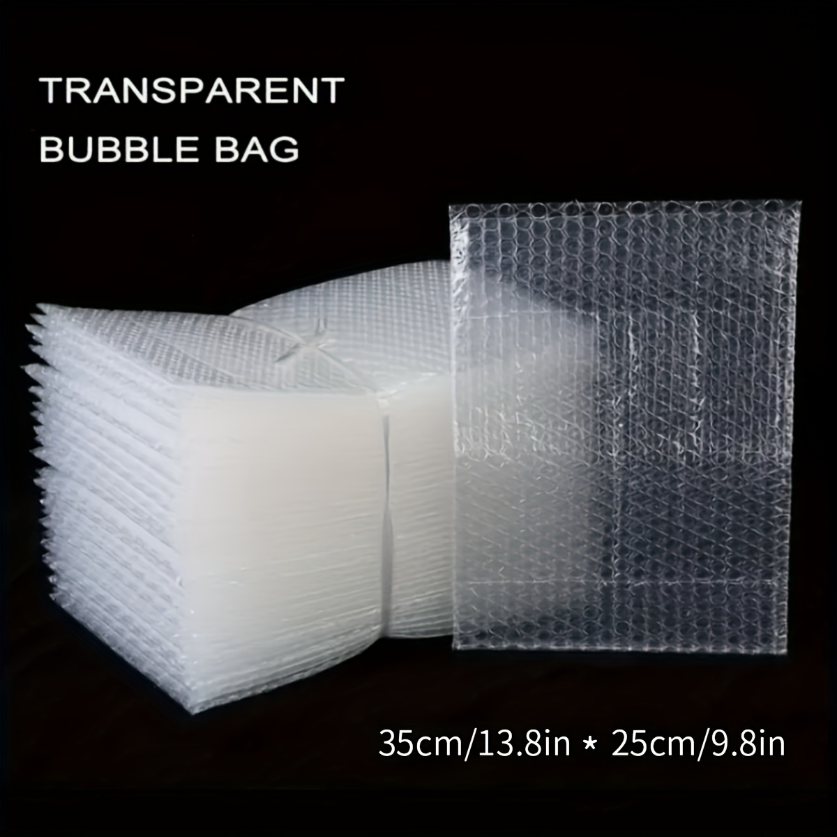 SuperBol - 100 Bolsas burbuja protectora para Botellas 35×15