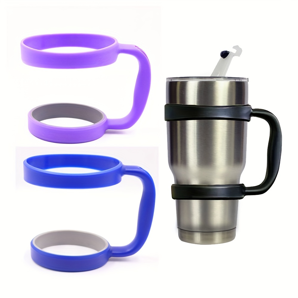 Tumbler Handle for 30OZ Tumbler Yeti Rambler Handle Anti Slip Travel Mug  Grip BPA Free Cup