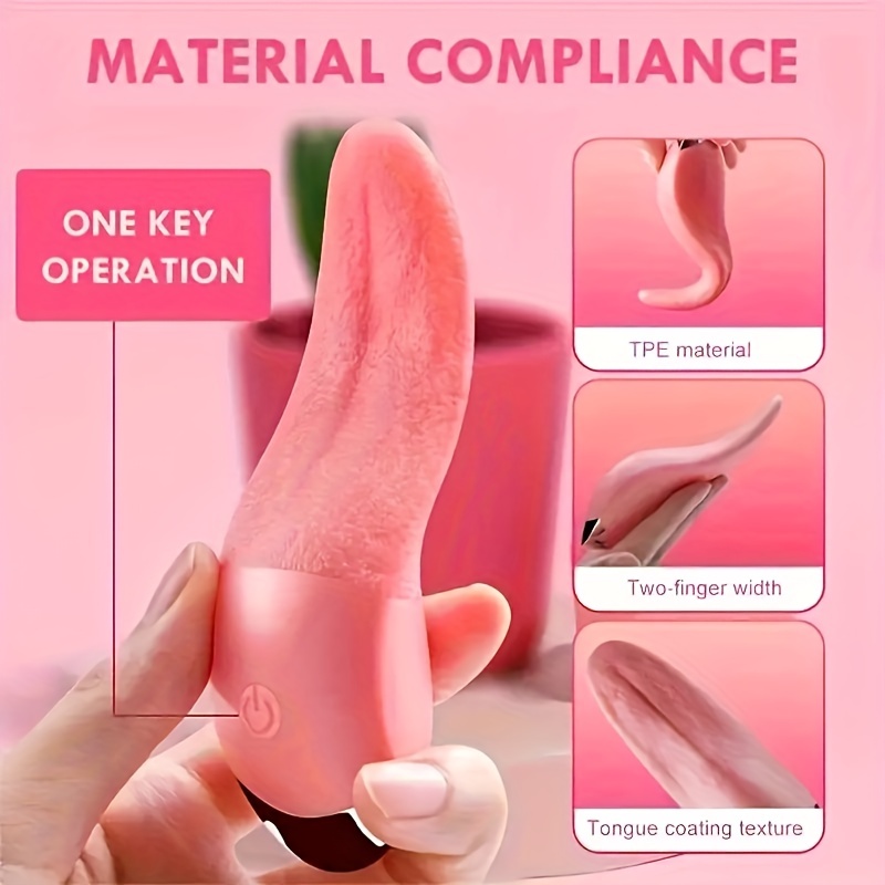 Tongue Vibrator Sex Toy Rose Sex Stimulator For Women Temu