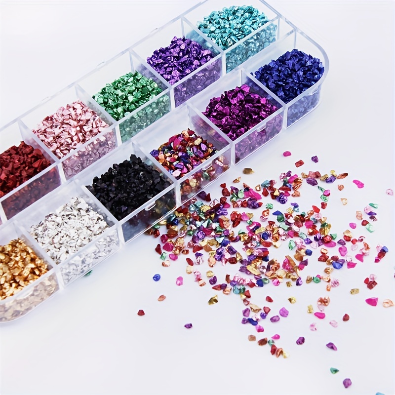 Lifextol Rhinestones for Crafting Chunky Glitter for Crafts and