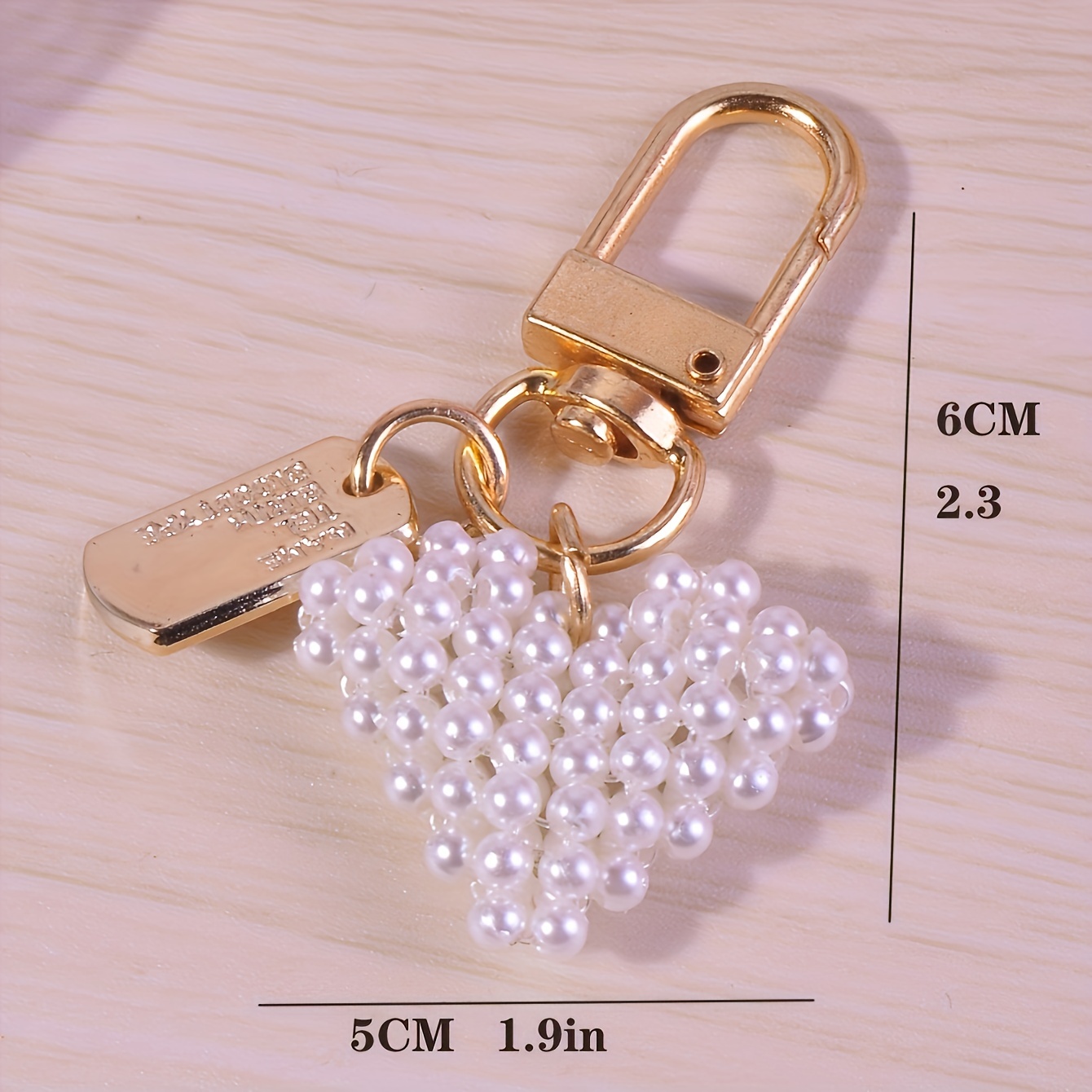 Rhinestone Key & Heart Lock Keychain Cute Sparkle Key Ring Purse Bag  Backpack Car Key Charm Women Girls Lovers Valentine's Day Gift