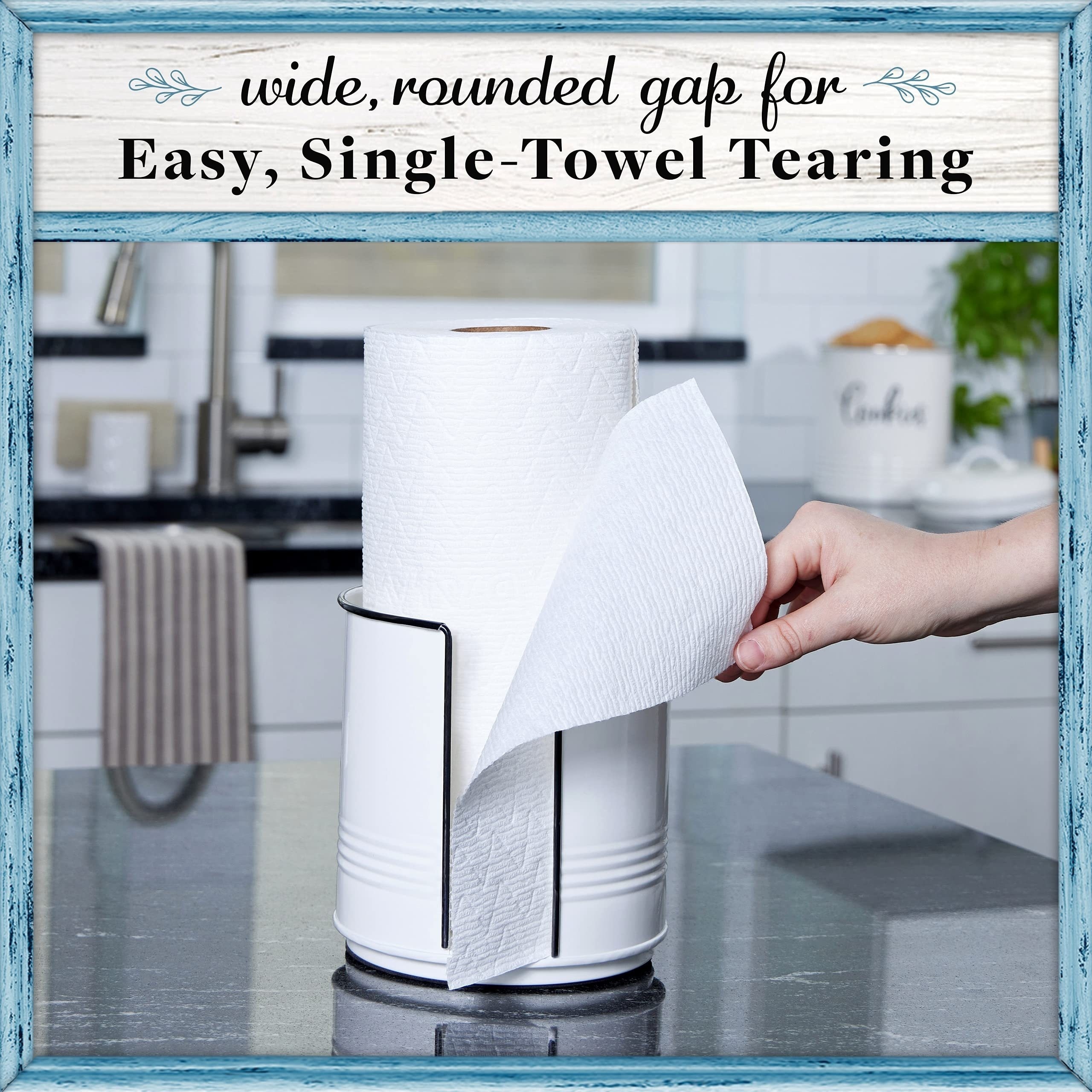 Large Paper Towel Holder Counter Paper Towel Holder Farmhouse